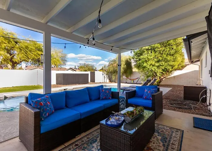 Ferienhaus 3bd Pool Hot Tub Garage Full Kitchen Asu Tempe