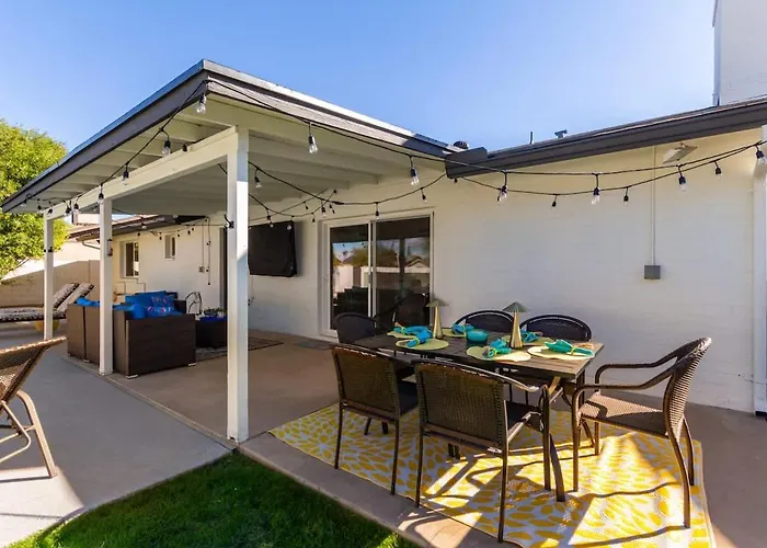 Ferienhaus 3bd Pool Hot Tub Garage Full Kitchen Asu