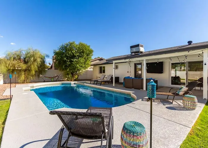 Ferienhaus 3bd Pool Hot Tub Garage Full Kitchen Asu *