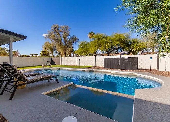 3bd Pool Hot Tub Garage Full Kitchen Asu Ferienhaus *