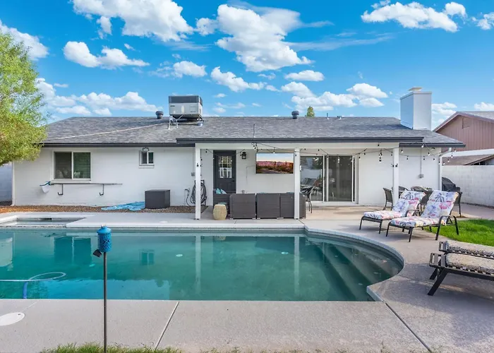 3bd Pool Hot Tub Garage Full Kitchen Asu Ferienhaus Tempe